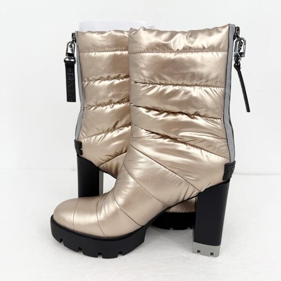 Naturalizer Think Robyn Womens Crosswalk Boot US 6 M Cashmere Vegan Leather NIB - Picture 8 of 15